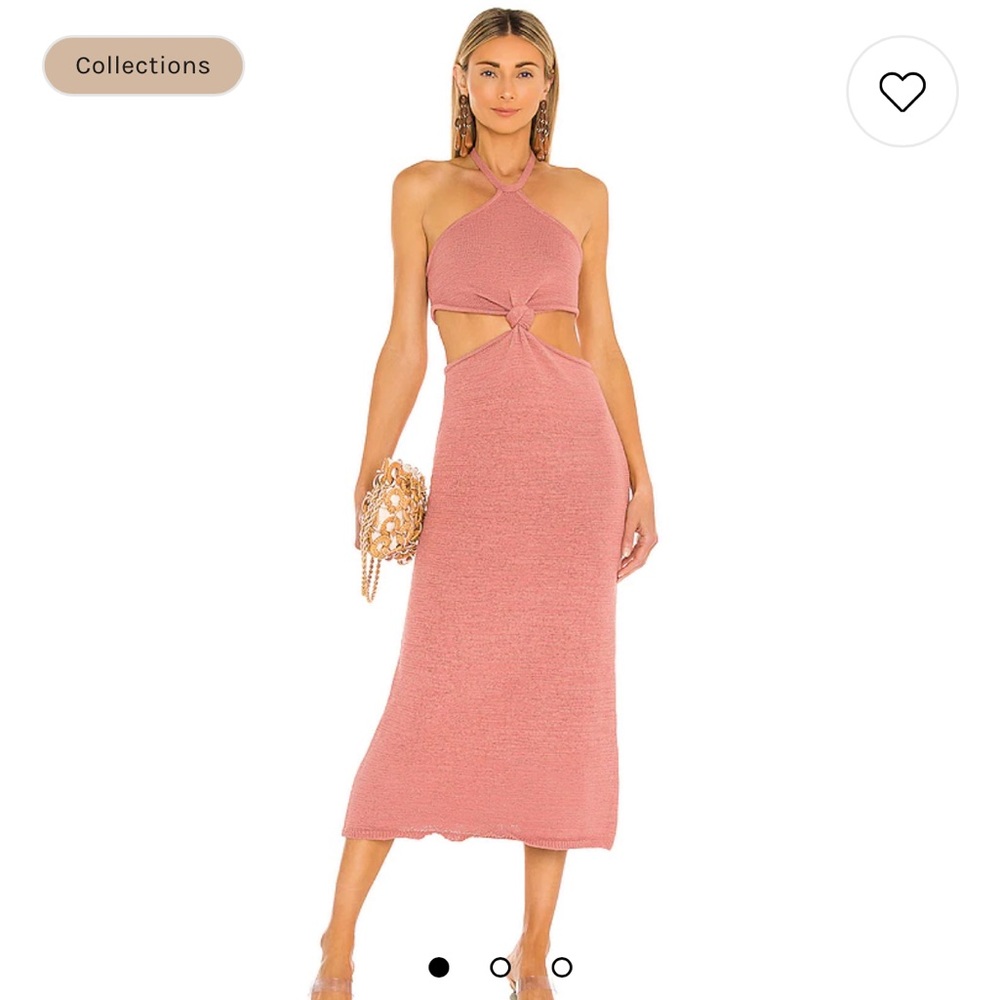 CULT GAIA
Cameron Knit Cut-Out Midi Dress